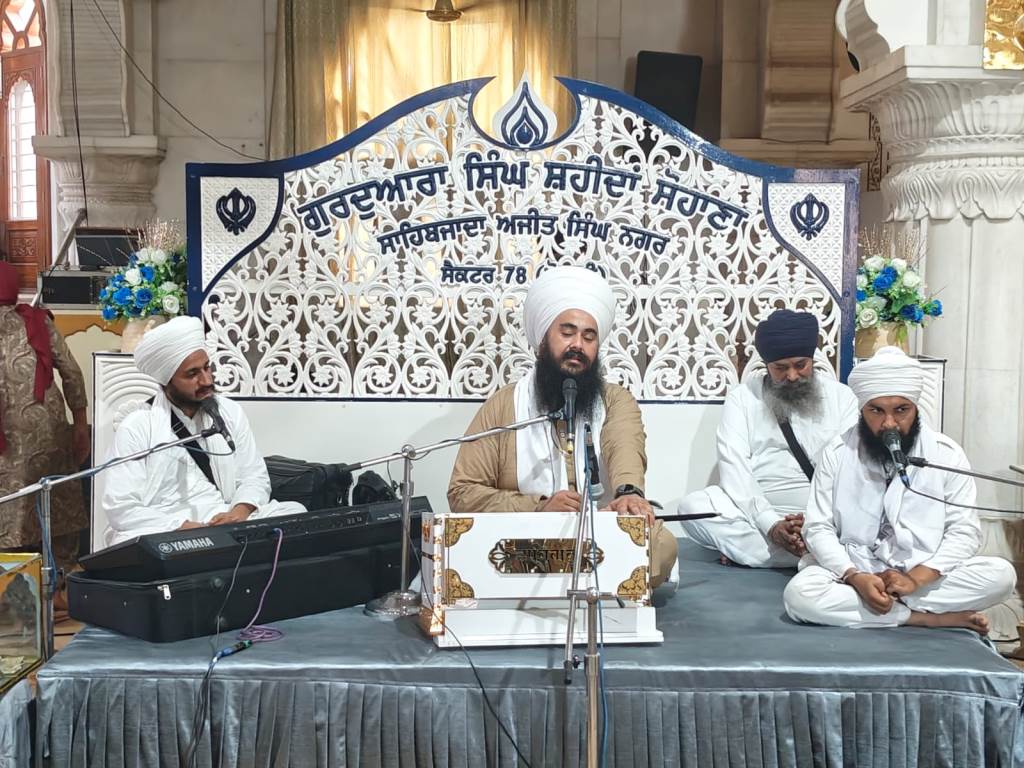 गुरुद्वारा सिंह शहीदां सोहाना में 59वीं लड़ी की संपूर्णता पर महान यज्ञ और गुरमत समागम का आयोजन